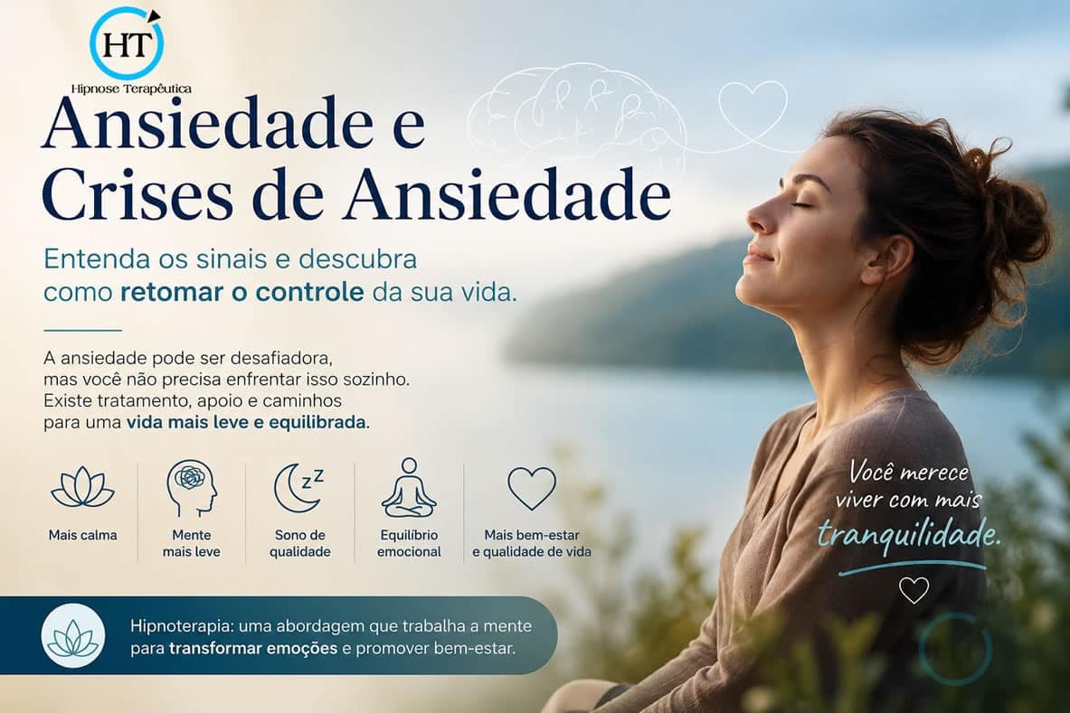 Ansiedade e Crises de Ansiedade: Entenda os Sinais e Descubra Como Retomar o Controle da Sua Vida